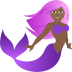 🧜🏾‍♀️ mermaid: medium-dark skin tone display on JoyPixels